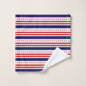 US Flagge Bath Handtuch Set (Waschlappen)