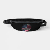 US-Flagge Bauchtasche (Vorderseite)