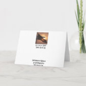 US-Flagge bei Sunset Karte (Rückseite)