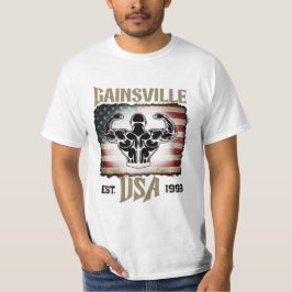 US Flagge Bodybuilding T-Shirt