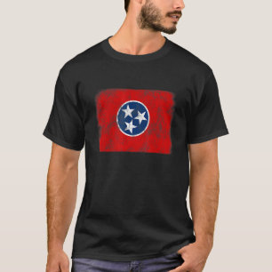 US-Flagge Bürger Amerika erschüttert Staatsflagge T-Shirt