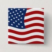 US-Flagge Button (Vorderseite)