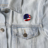 US Flagge Button (Beispiel)