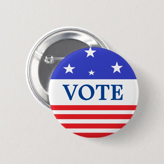 US Flagge Button (Vorne & Hinten)