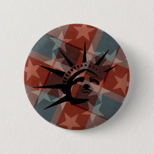 US Flagge Button