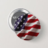 US-Flagge - Button- Button (Vorne & Hinten)