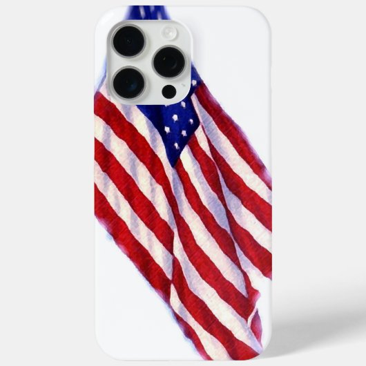 US-Flagge Case-Mate iPhone Hülle (Rückseite)