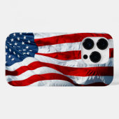 US Flagge Case-Mate iPhone Hülle (Rückseite (Horizontal))