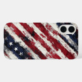 US Flagge Case-Mate iPhone Hülle (Rückseite (Horizontal))