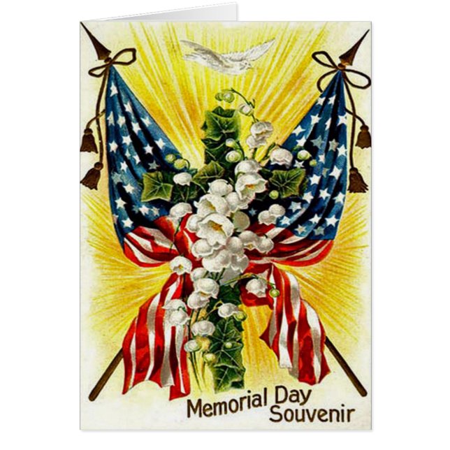 US-Flagge Christliche Kreuztaubenlilie des Tals (Vorne)