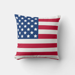 US Flagge Classic Patriotic USA Flag Kissen