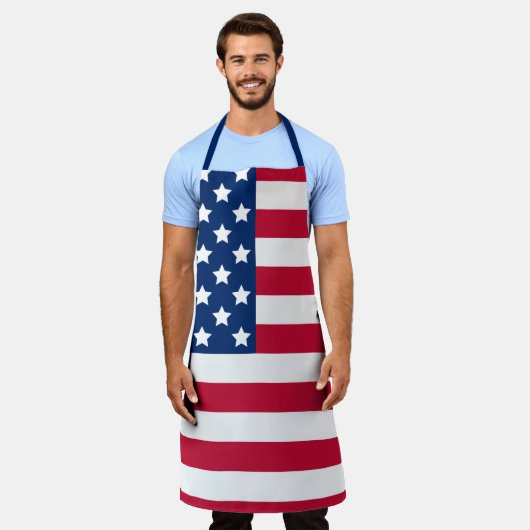 US Flagge Classic USA Flag Schürze (Getragen)