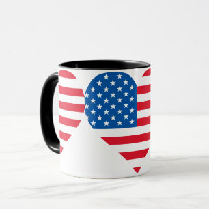 US-Flagge Combo-Kaffee-Tasse Tasse