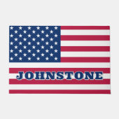 US Flagge der amerikanischen Flagge Fußmatte (Vorderseite)