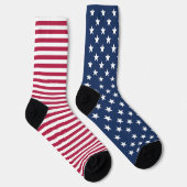 US Flagge der amerikanischen Flagge Patriotic USA Socken (Rechts)