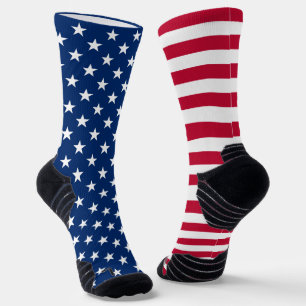 US Flagge der amerikanischen Flagge Patriotic USA Socken