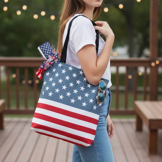 US Flagge der amerikanischen Flagge - Patriotik Tasche