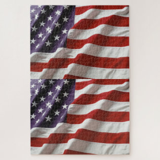 US Flagge der amerikanischen Flagge Puzzle