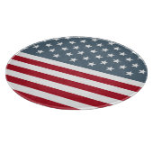 US Flagge der amerikanischen Flagge Schneidebrett (Ecke)