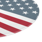 US Flagge der amerikanischen Flagge Schneidebrett (Ecke)