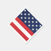 US Flagge der amerikanischen Flagge Serviette (Ecke)
