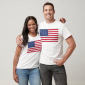 US Flagge der Staaten T-Shirt (Unisex)