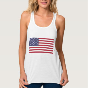 US FLAGGE der USA (Flagge der Vereinigten Staaten) Tank Top