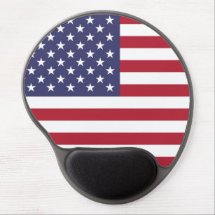 US-Flagge der Vereinigten Staaten von Staaten Gel Mousepad