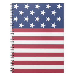 US Flagge-Design-Notebook Notizblock