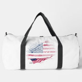 US-Flagge Duffle Bag (Vorderseite)