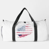 US-Flagge Duffle Bag (Rückseite)