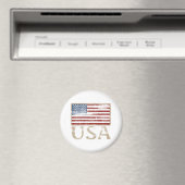 US-Flagge erschüttert Magnet (In Situ (Geschirrspüler))