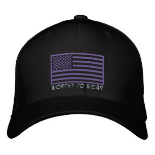 US-Flagge - es lohnt sich zu tragen Bestickte Baseballkappe