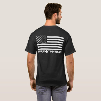 US-Flagge - es lohnt sich zu tragen T-Shirt
