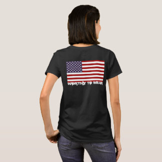 US-Flagge - es lohnt sich zu tragen T-Shirt