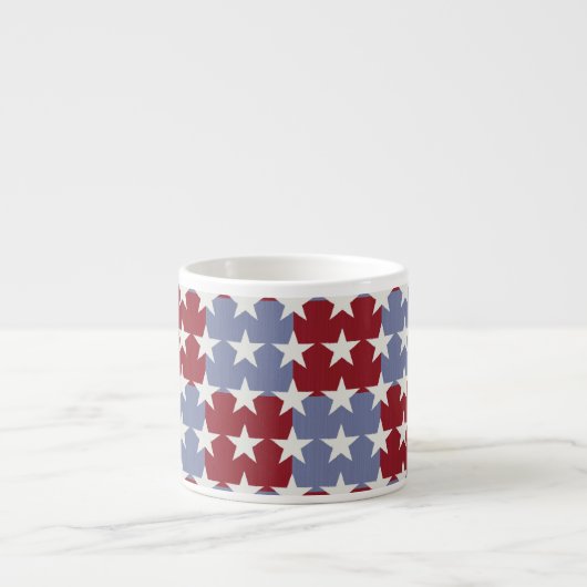 US Flagge Espressotasse (Vorderseite)