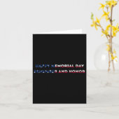 US-Flagge Flag 4. Juli Gedenktag Karte (Gelbe Blume)