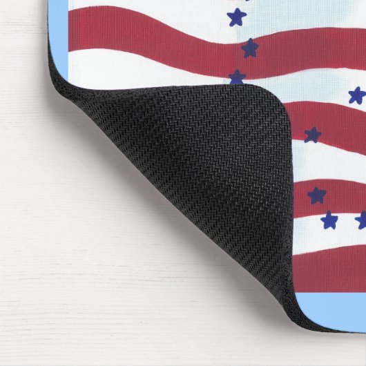 US Flagge Flag Mousepads (Ecke)
