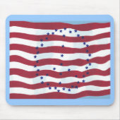 US Flagge Flag Mousepads (Vorne)
