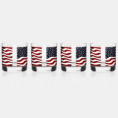 US FLAGGE FLAG WHISKYGLAS (Links)
