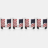 US FLAGGE FLAG WHISKYGLAS (Rechts)
