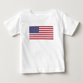 US-Flagge, Flagge der USA, amerikanische Flagge Baby T-shirt