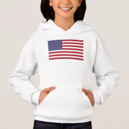 US-Flagge, Flagge der USA, amerikanische Flagge Hoodie