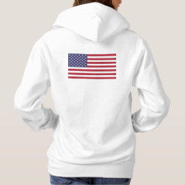US-Flagge, Flagge der USA, amerikanische Flagge Hoodie