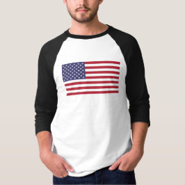 US-Flagge, Flagge der USA, amerikanische Flagge T-Shirt