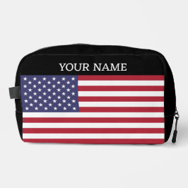 US-Flagge, Flagge der USA, amerikanische Flagge Waschbeutel