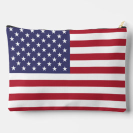 US-Flagge, Flagge der USA, amerikanische Flagge Zubehörtasche