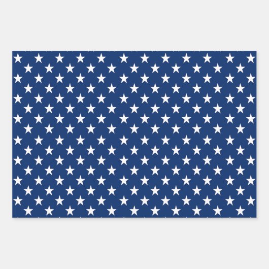 US Flagge-Flagge der USA Geschenkpapier Set (Vorderseite 2)