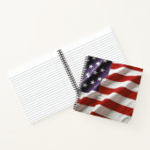 US Flagge - Flagge der USA Notizblock (Innenseite)