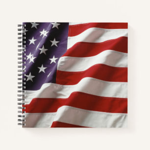 US Flagge - Flagge der USA Notizblock